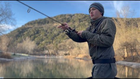 How To Catch Rainbow Trout On The Guadalupe River Youtube