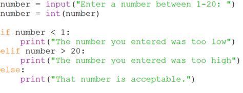 conditionals coding  school