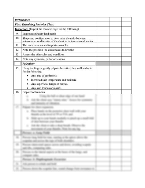 Solution Thorax And Lung Assessment Studypool