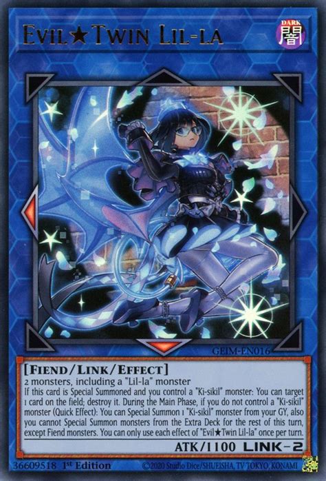 Evil Twin Lil La Genesis Impact Yugioh