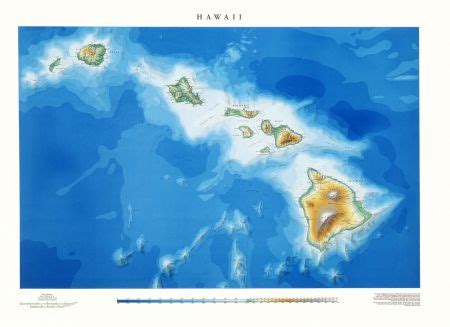 Elevation Map Of Hawaii