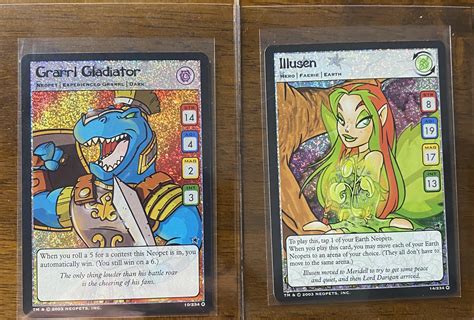 Found Some Old Neopets Trading Cards Rneopets