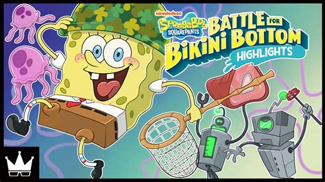 SpongeBob SquarePants Battle For Bikini Bottom Highlights July June YouTube