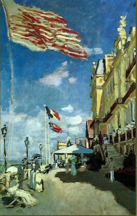 Solve Fine Art L Hotel Des Roches Noires At Trouville Claude Monet