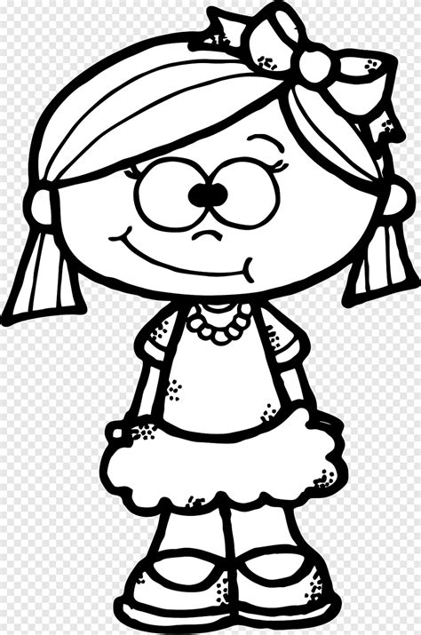 Ilustración dibujo niña niña blanco niño png PNGEgg