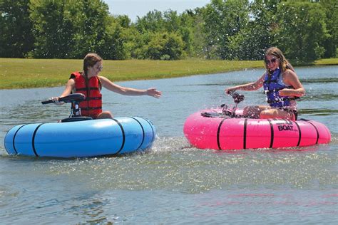 This Motorized Float Lets You Play Bumper Boats Anywhere Anytime