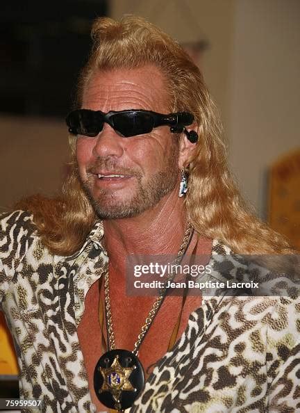 Duane Chapman aka "Dog The Bounty Hunter" signs his memoir, "You Can ...