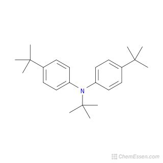 N 4 Di Tert Butyl N 4 Tert Butylphenyl Aniline Structure C24H35N