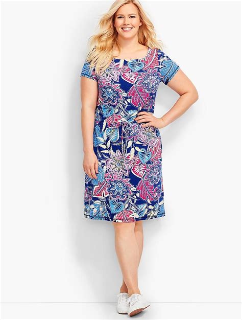 Fragrant Leaves Dress Talbots Modern Classic Fragrant Talbots