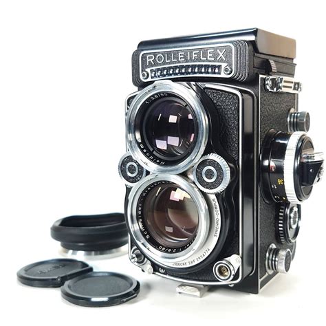 【やや傷や汚れあり】良品 Rolleiflex 28f Xenotar 80mm F28 White Face ローライフレックス