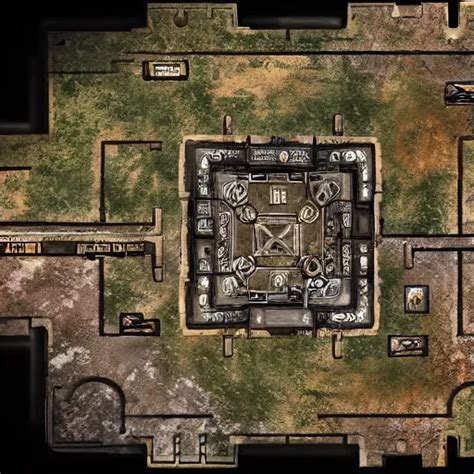 D D Battlemap Fort Battlemap Call Of Duty Black Ops Stable Diffusion