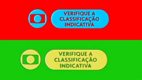 Chroma Key Verifique A Classificação Indicativa Na Globo YouTube