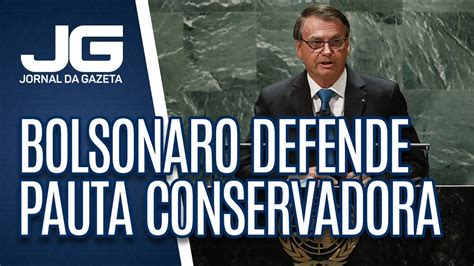 Na ONU Bolsonaro Defende Pauta Conservadora YouTube