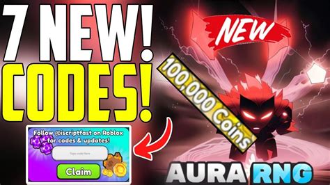 New Working Codes For Aura Rng In Roblox Aura Rng Codes Aura Code