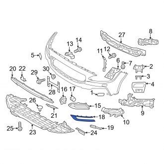 Volvo V90 Grille Frames Moldings CARiD