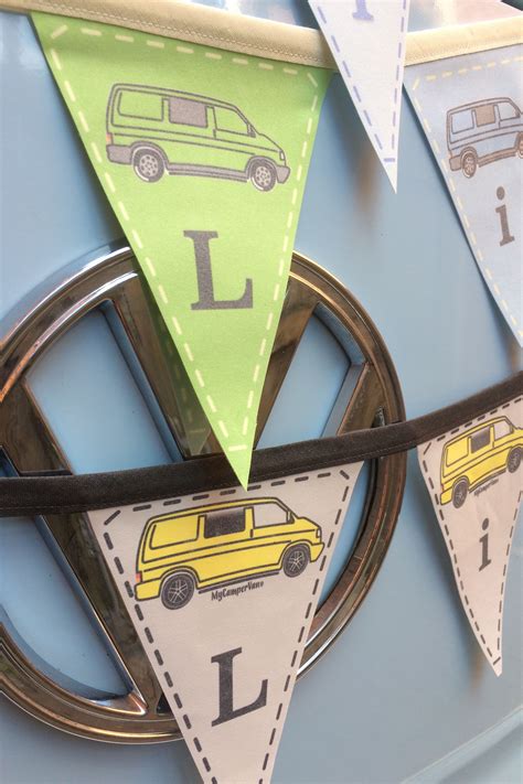 Personalise Your Campervan With Our Unique Range Of Bunting Available