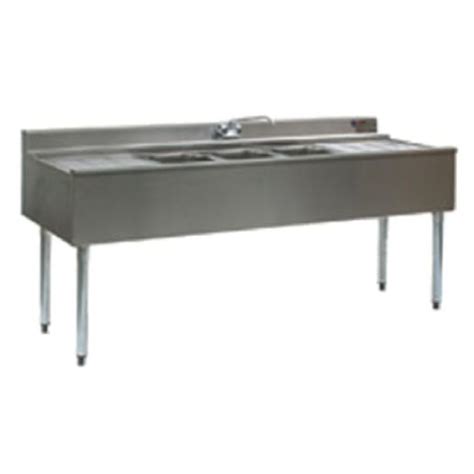 Eagle B C Series Underbar Sink Unit Three Compartment W X