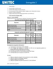 ReyesMA E2 Pdf Entregable 2 Instrucciones 1 2 3 4 5 Estudiar