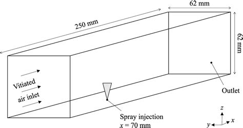 schematic   simulated sicf geometry  scientific diagram