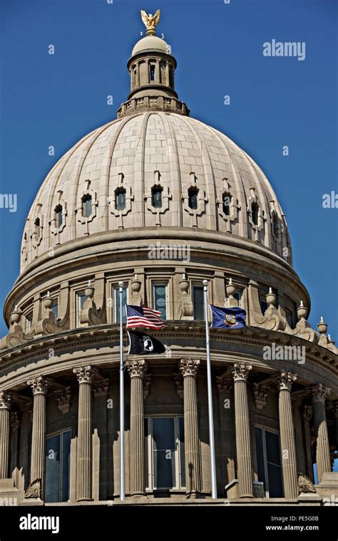 Idaho State Capitol In Boise Stock Photo Alamy