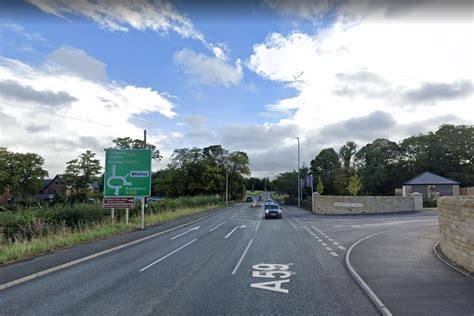 A59 Crash Closes Road In Both Directions Near Clitheroe