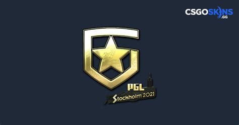 Sticker Gambit Gaming Gold Stockholm 2021 CSGOSKINS GG