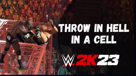 How To Throw An Opponent And Jump Off Hell In A Cell In WWE 2k23 Xbox