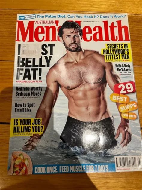 Mens Health Australia Exercise Magazine March 2014 Rare Mens 2995