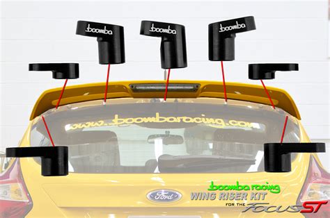 Official Boomba Wing Riser Photo thread | Ford Focus ST Forum