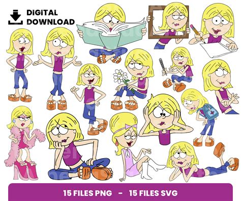 15 Clipart – Lizzie McGuire – eclipArtCo