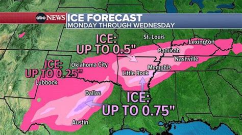 Freezing rain hits Texas, icy conditions may cripple roads - KVSP Power ...