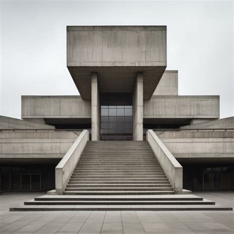 Free AI Image | Neo-brutalism inspired building