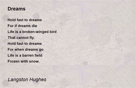 Langston Hughes Quotes Hold Fast To Dreams