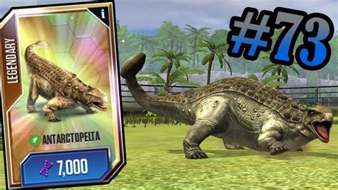 Antarctopelta Jurassic World The Game Youtube