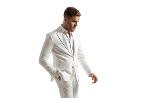 White Suit Stock Photos Royalty Free White Suit Images Depositphotos