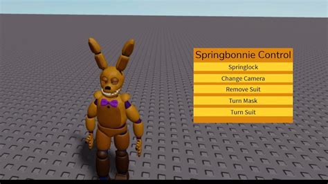 FNAF Springlock Failure Roblox YouTube