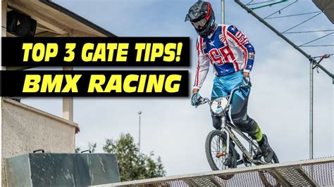 My Top Gate Start Tips Bmx Race Youtube