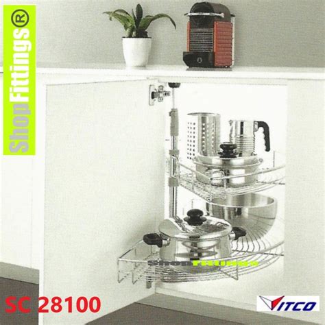 Jual VITCO SC Or XC 28100 Rak Dapur Sudut Putar Serbaguna 180 Corner