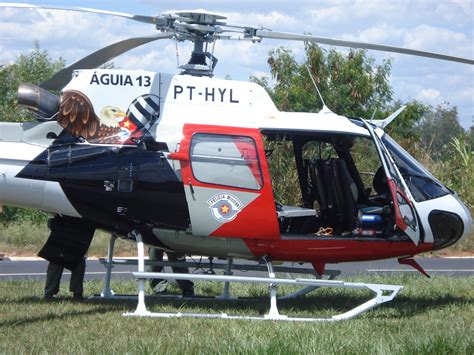 Helicóptero Águia Da Polícia Militar Do Estado De São Paul Flickr