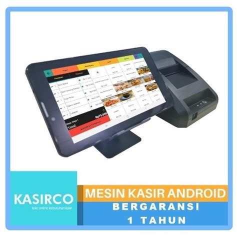 Jual Paket Mesin Kasir Android Untuk Restoran Tanpa Laci Shopee