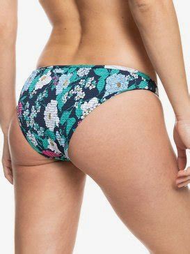 Blossom Babe Smocked Bikini Bottoms For Women Roxy