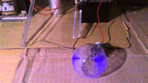 Touching Diy Plasma Globe Light Bulb Low Power Version Youtube