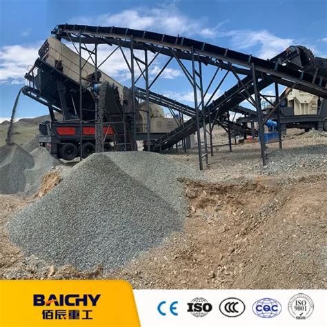 High Capacity 100tph Mobile Stone Crusher Plant Set Crushing Machine