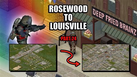 PROJECT ZOMBOID JOHN WICK ROSEWOOD TO LOUISVILLE PT 24 YouTube