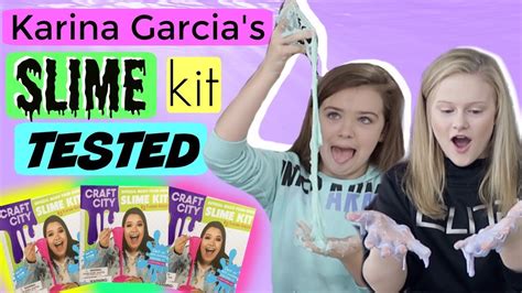 Testing Karina Garcias Diy Slime Kit Youtube