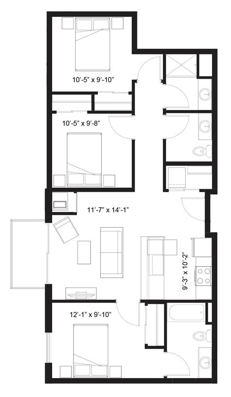 Floor Plans | The Elysian Apartments