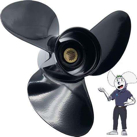 Amazon POLASTORM Aluminum Propeller Outboard Prop Replacement For