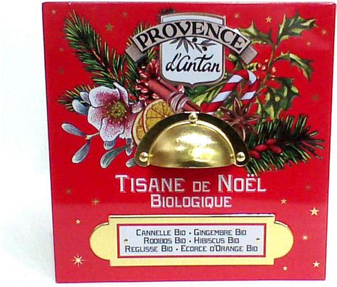 Provence d Antan Coffret Métal Tisane de Noël Bio 24 sachets Amazon