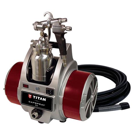 Titan Capspray 95 Fine Finish Hvlp Paint Sprayer 0524032 The Home Depot