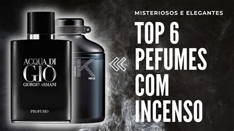 Top Perfumes Nota De Incenso Elegantes Sofisticados Assinatura